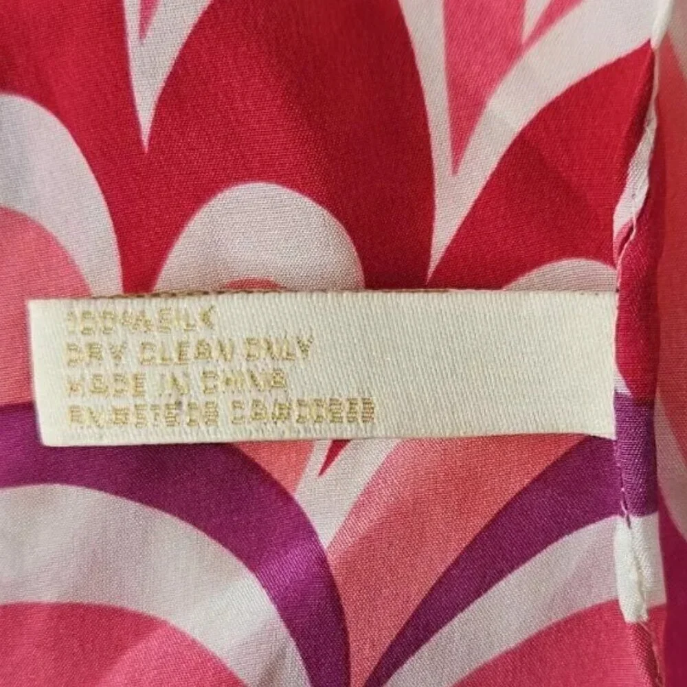 COLLECTION EIGHTEEN 100% SILK MULTICOLOR SCARF
